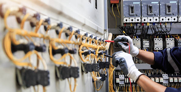 Professional Electrician technician working in Zion, PA
